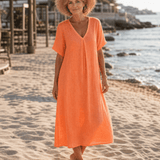 Sophia | Robe midi décontractée