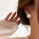 Solène | Les Boucles d'Oreilles Perle Statement