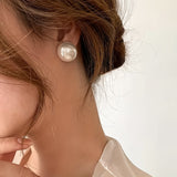 Solène | Les Boucles d'Oreilles Perle Statement