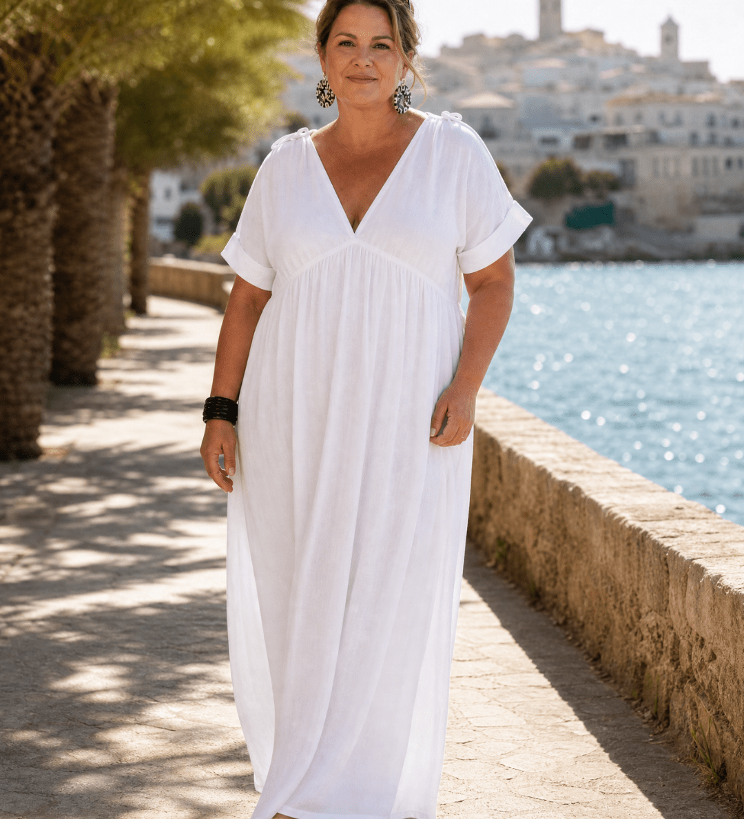 Lya | Robe midi fluide