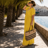 Lya | Robe midi fluide
